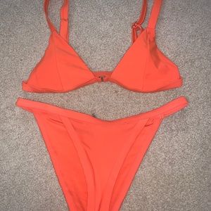 Orange bikini